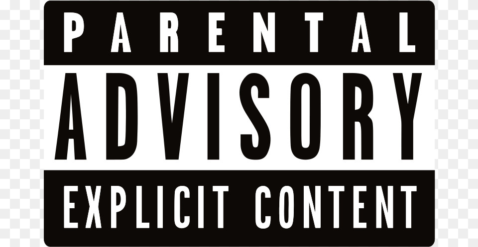 Parental Advisory Explicit Content Parental Advisory Explicit Content Sticker, Scoreboard, Text, Alphabet Free Transparent Png