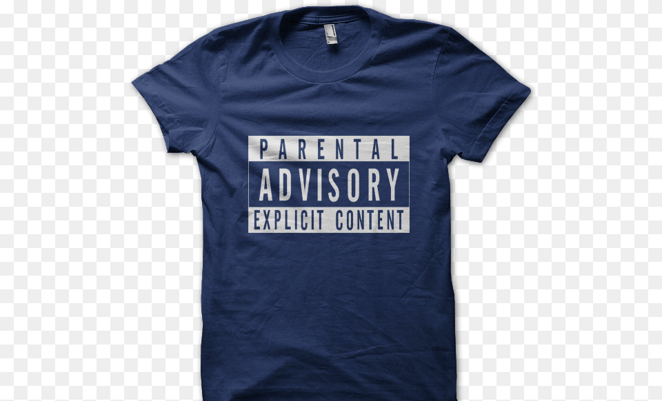 Parental Advisory Explicit Content T Shirt, Clothing, T-shirt Png