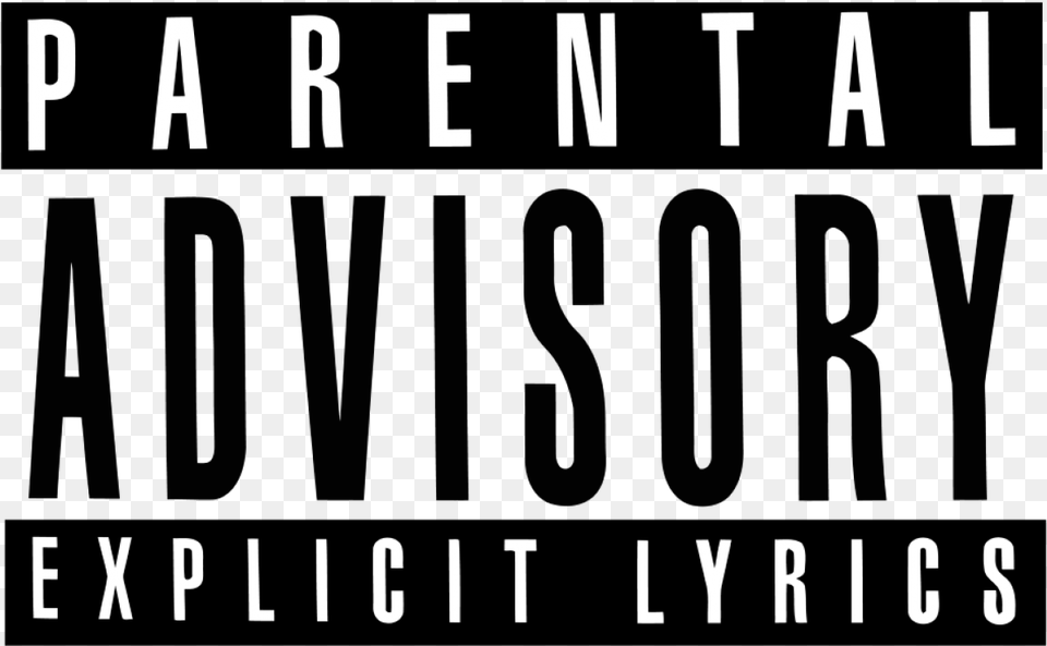 Parental Advisory Explicit Lyrics Rap Playlist, Text, Alphabet Png Image