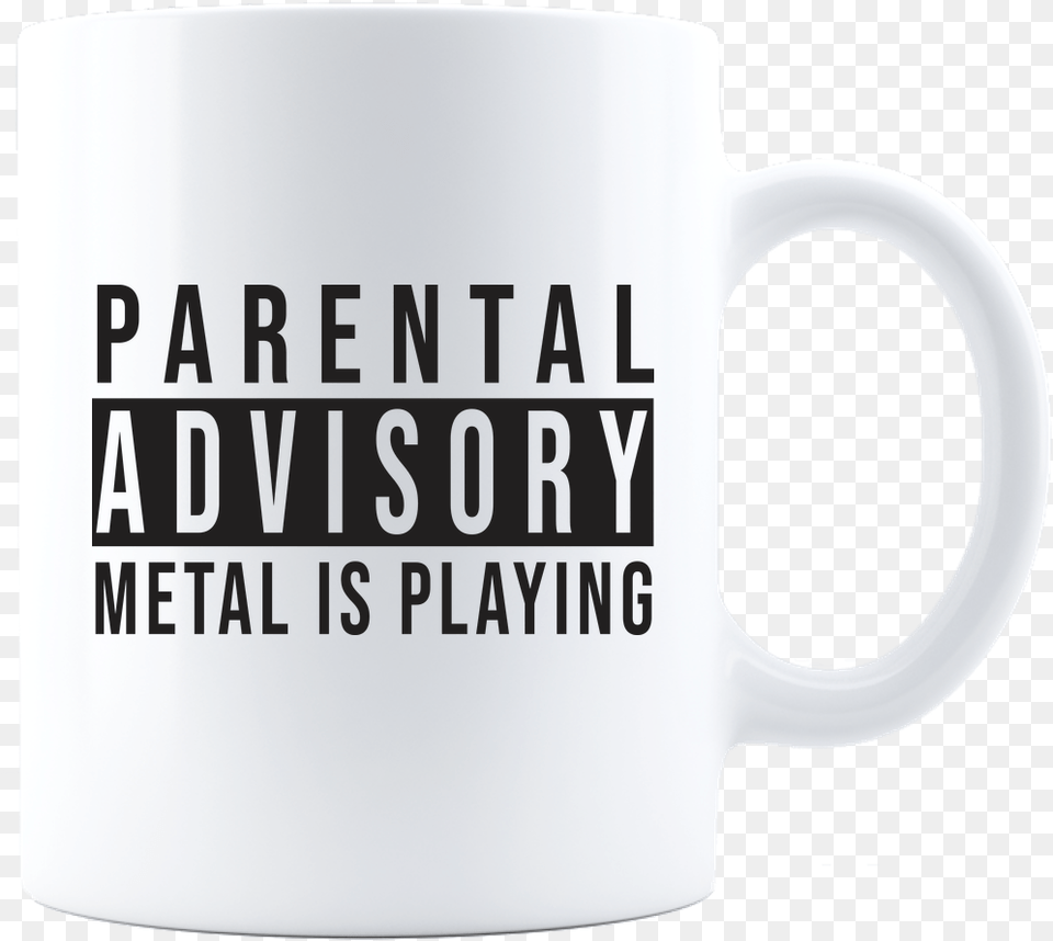 Parental Advisory Mug Beer Stein, Cup, Beverage, Coffee, Coffee Cup Free Transparent Png