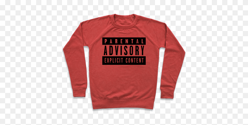 Parental Advisory Pullovers Lookhuman, Clothing, Knitwear, Long Sleeve, Sleeve Free Png Download