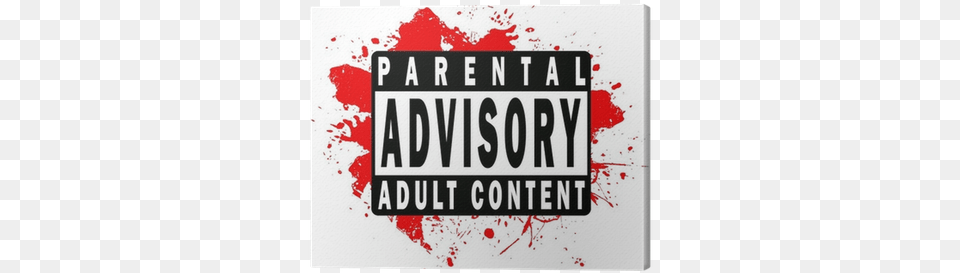 Parental Advisory Red Picture Transparent Download Parental Advisory Hd, Sticker, Advertisement, Text, Scoreboard Free Png