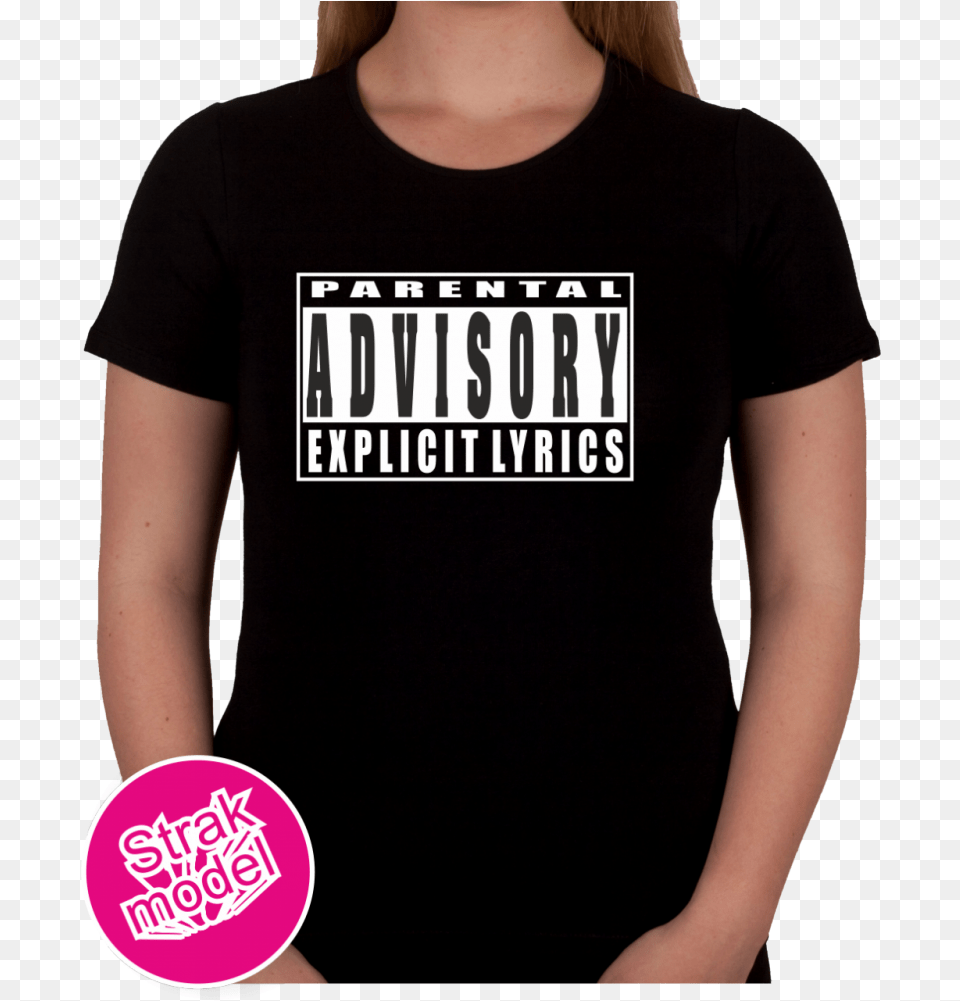 Parental Advisory Shirt Download Active Shirt, Clothing, T-shirt, Adult, Female Free Png