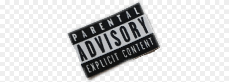 Parental Advisory Sticker Parental Advisory, License Plate, Transportation, Vehicle, Scoreboard Png