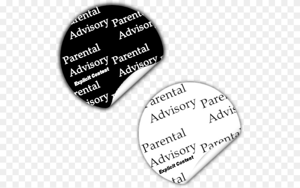 Parental Advisory Stickers Sticker, Book, Publication, Text, Page Free Png Download