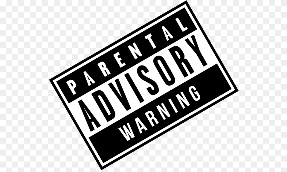 Parental Advisory Warning Parental Advisory, Scoreboard, Text, Sticker, License Plate Png Image