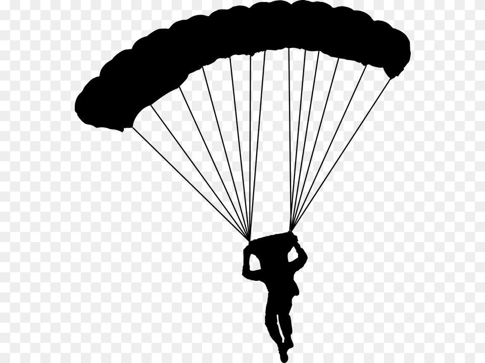 Parental Advisory White Sky Diving Clip Art, Gray Free Transparent Png