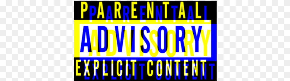 Parentaladvisory Explicitcontent Aesthetic Parental Advisory, License Plate, Transportation, Vehicle, Scoreboard Free Transparent Png