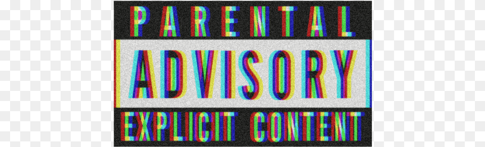 Parentaladvisory Explicitcontent Aesthetic Parental Advisory, Art, Collage, Light, Text Png Image
