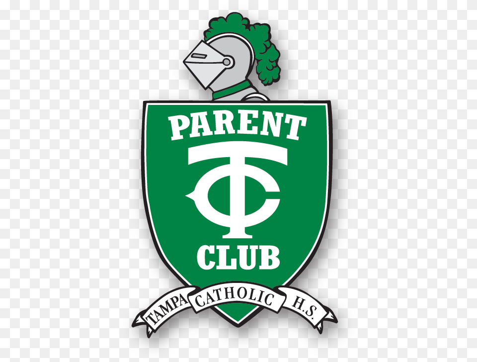 Parentclublogo Tampa Catholic High School, Logo, Food, Ketchup, Badge Png