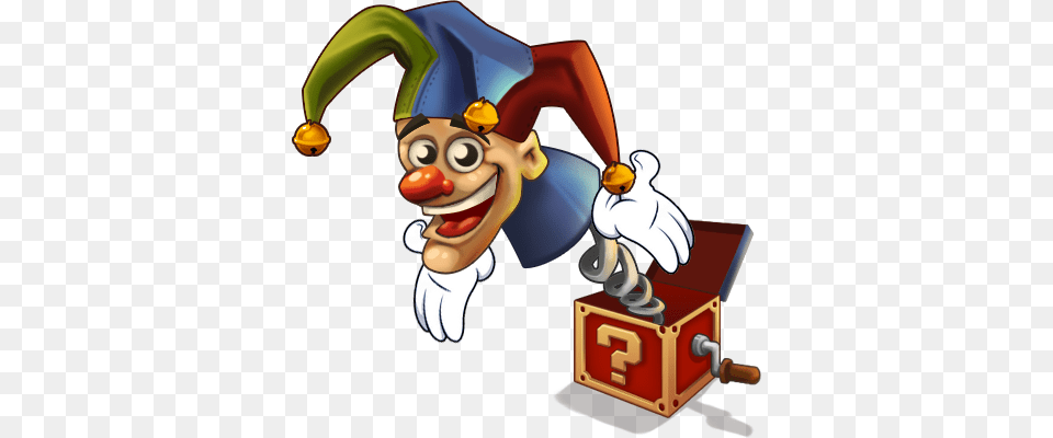 Pariplay Unveils Jack In The Box Casino Slot Jack In A Box, Performer, Person, Clown Free Png