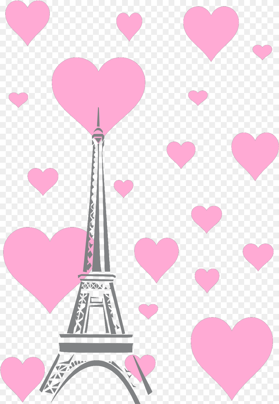 Paris, Heart Free Png Download