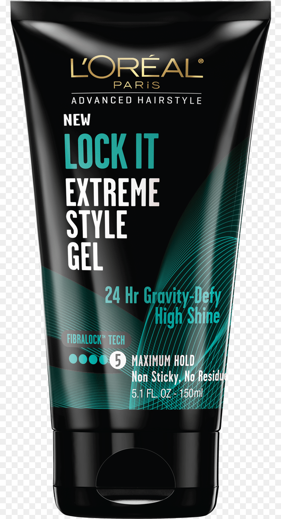 Paris Advanced Hairstyle Lock It Weather Control L Oreal Lock It Clean Style Gel, Bottle, Aftershave, Cosmetics Free Png