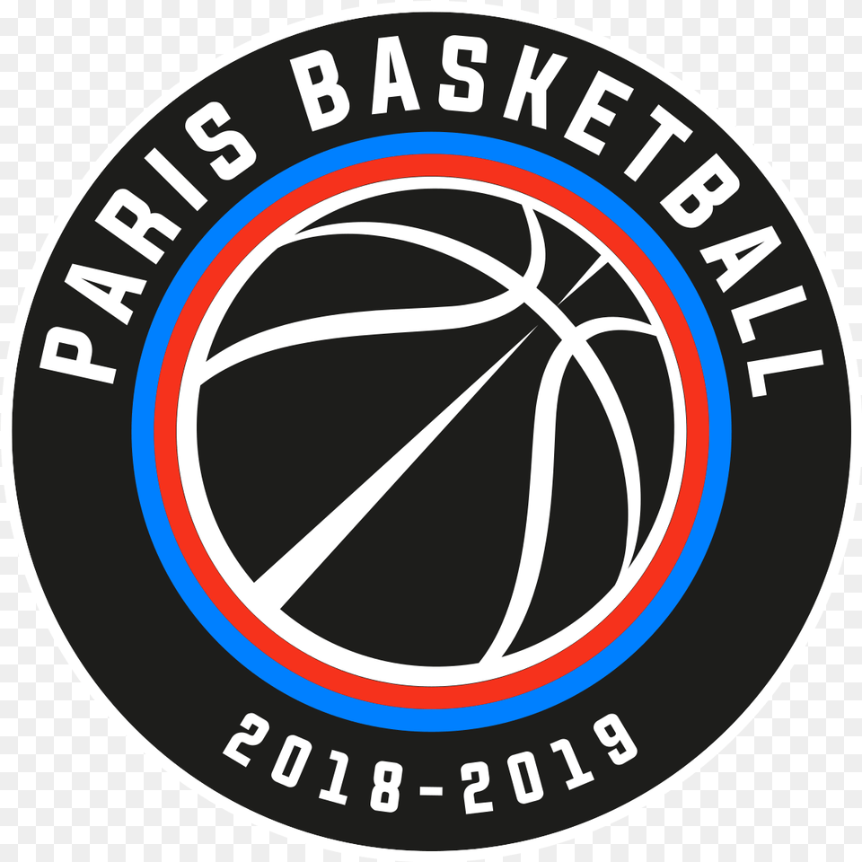 Paris Basketball Circle, Logo, Emblem, Symbol, Disk Free Transparent Png