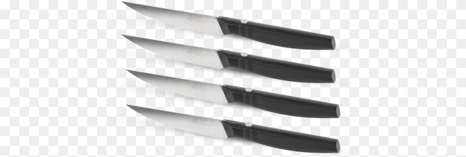 Paris Bistro Peugeot Saveurs Paris Bistro Set Of 4 Steak Knives, Cutlery, Blade, Weapon, Knife Free Transparent Png