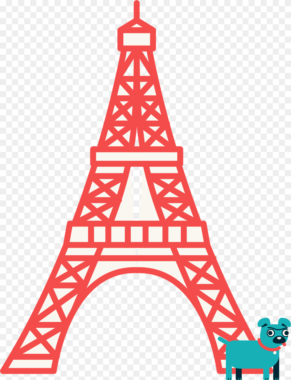 Paris Clipart Dog Paris Torre Eiffel Para Dibujar, Architecture, Building, Tower Free Png