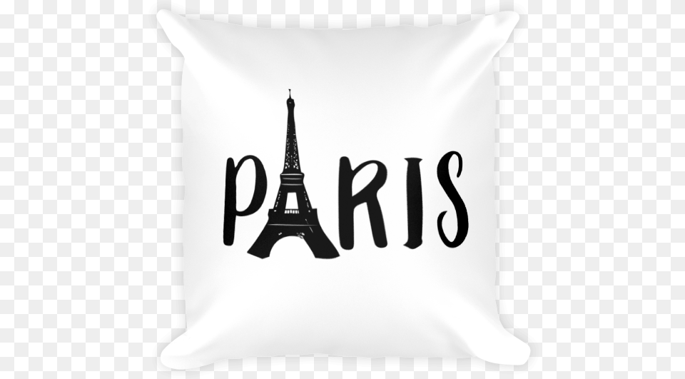 Paris Eiffel Tower Decor Pillow Ohlalacamille Paris, Cushion, Home Decor Free Png