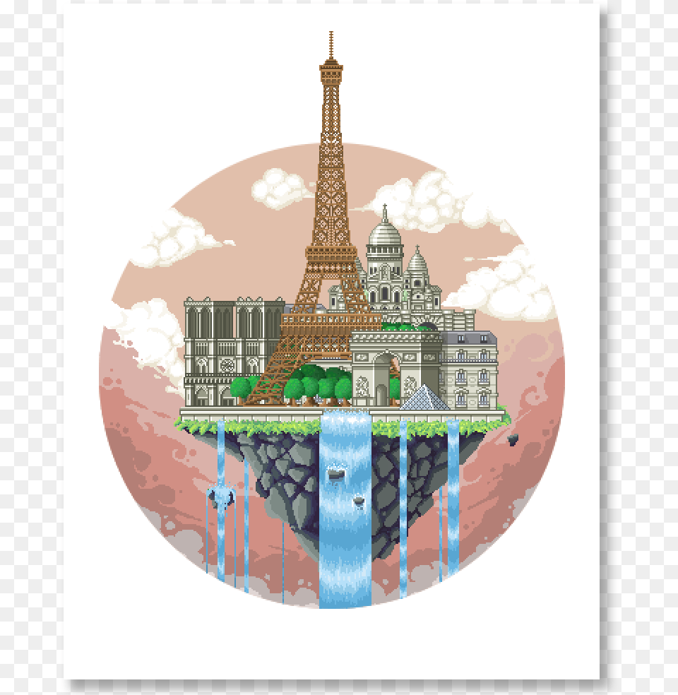 Paris Floating City, Architecture, Building, Spire, Tower Png