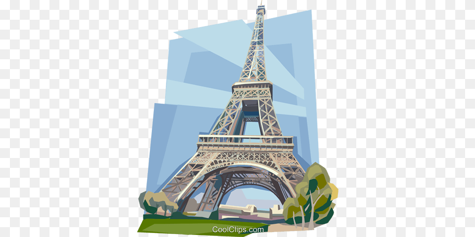 Paris France Eiffel Tower Royalty Vector Clip Clipart Eiffelturm, City, Architecture, Building, Spire Free Transparent Png