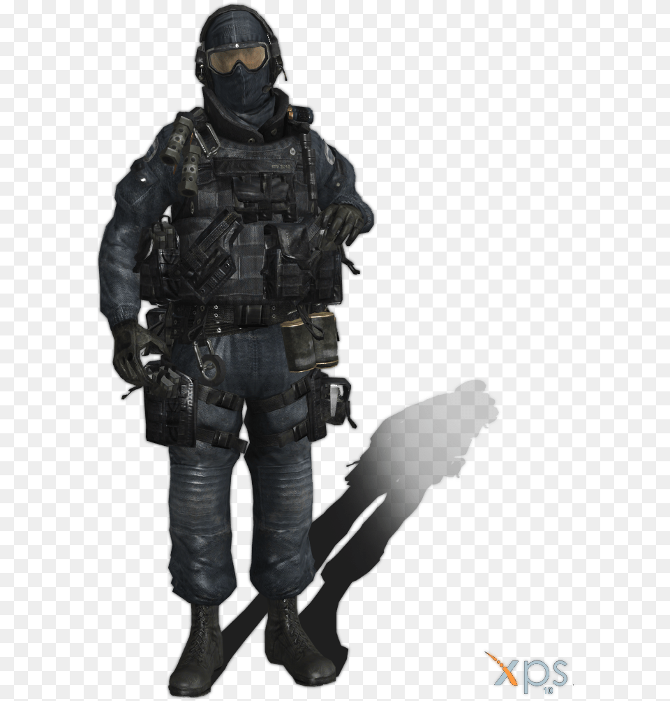 Paris Gign 04 Converted From Gmodmodels Riped Soldier, Adult, Armor, Male, Man Free Png