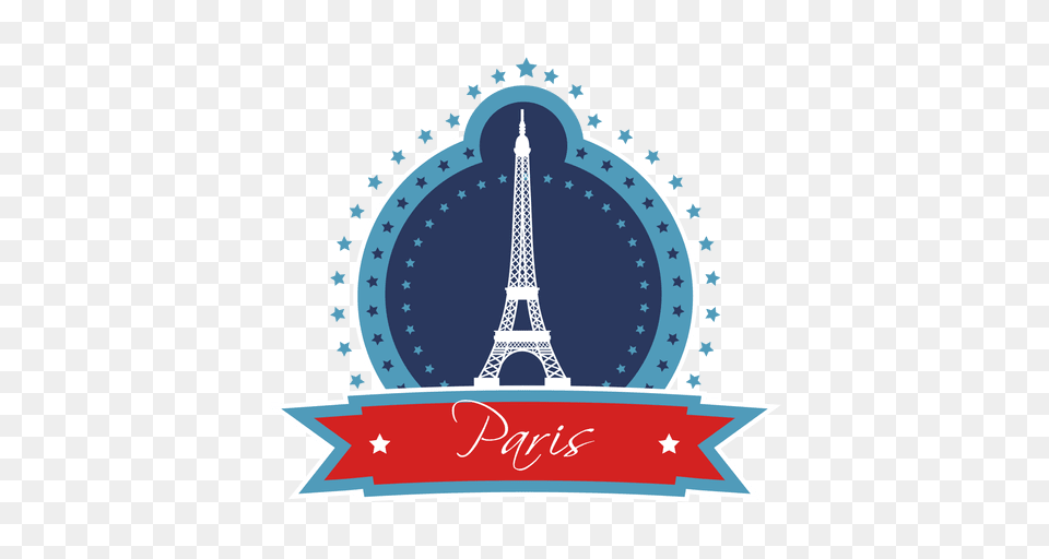 Paris Landmark Emblem, Architecture, Building, Spire, Tower Png Image