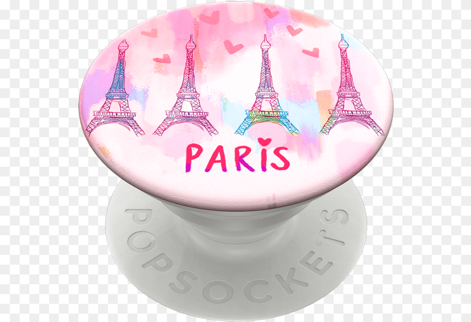 Paris Love Popsockets Claire39s Popsockets, Birthday Cake, Cake, Cream, Dessert Png