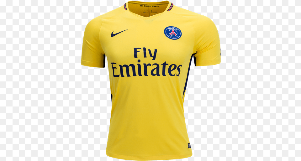 Paris Saint Germain 1718 Away Ucl Jersey Neymar Jr Jersey Paris Saint Germain, Clothing, Shirt, T-shirt Free Png