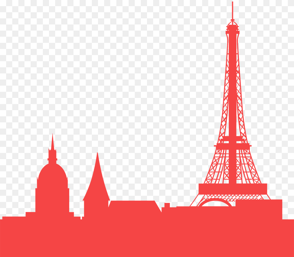 Paris Silhouette, Architecture, Building, City, Spire Free Transparent Png