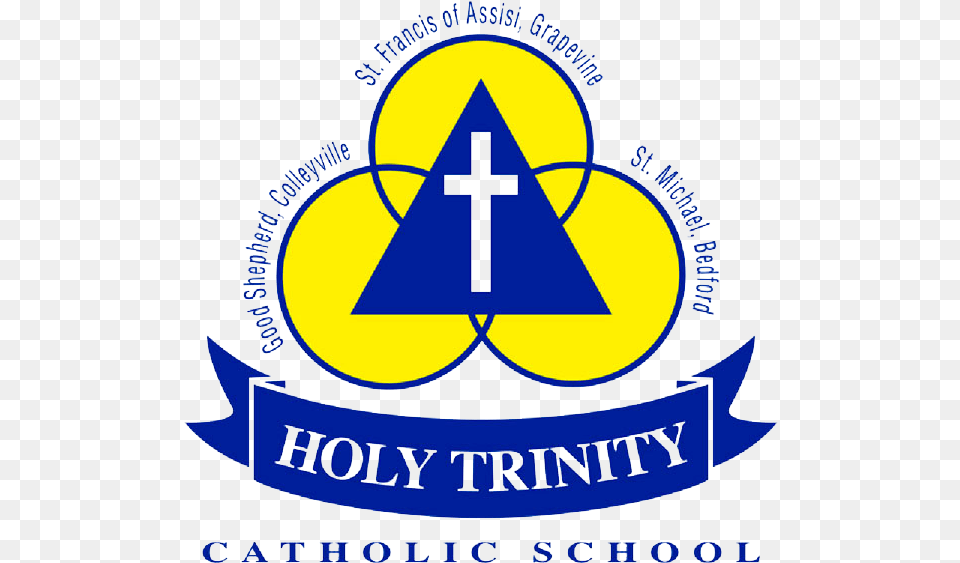 Parish Connections Trinity Catholic High School Circle, Symbol, Logo, Cross Png