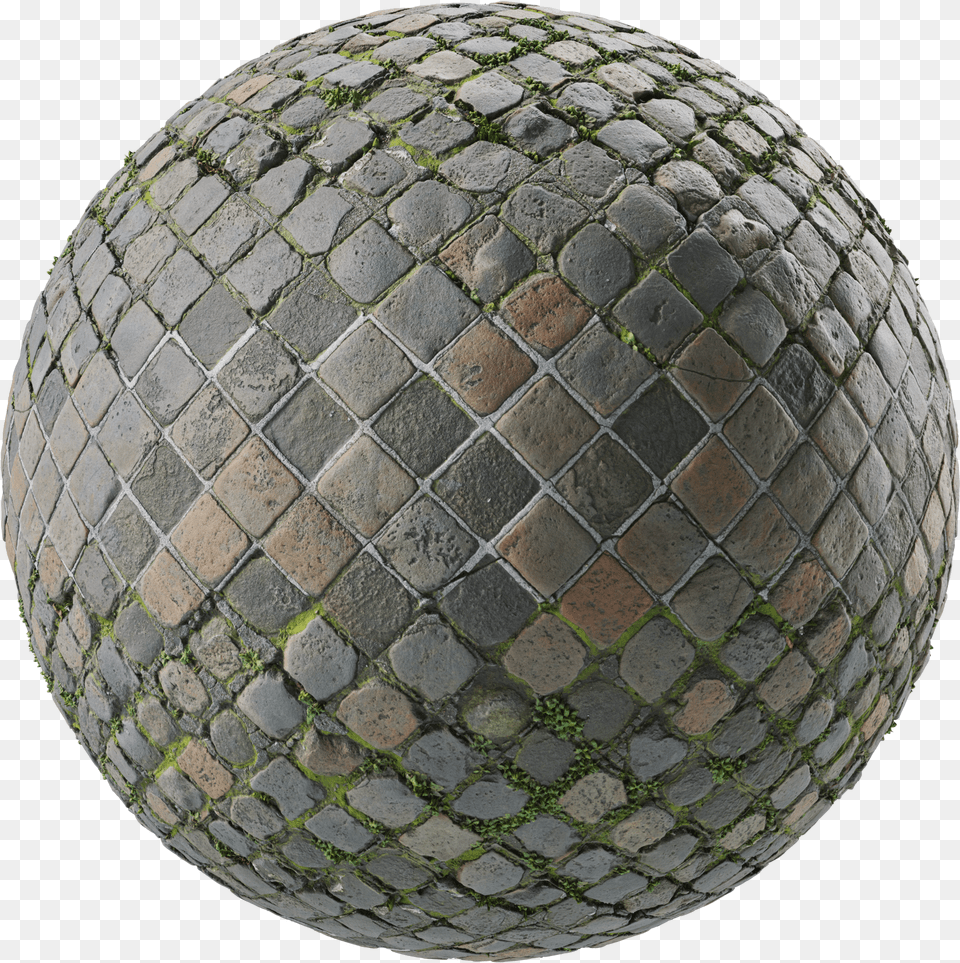 Parisian Old Cobblestone Path Sphere Free Png Download