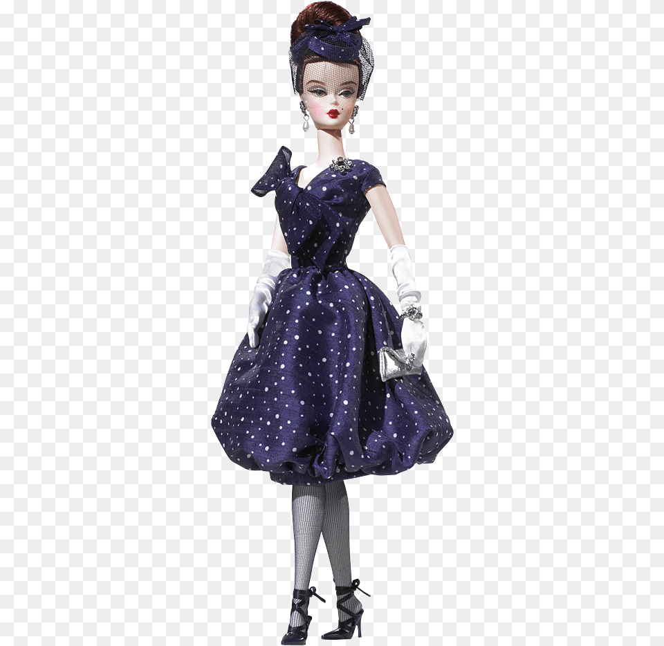 Parisienne Pretty Barbie Doll Barbie Fashion Model Collection 1959 Doll, Toy, Person, Girl, Female Png Image