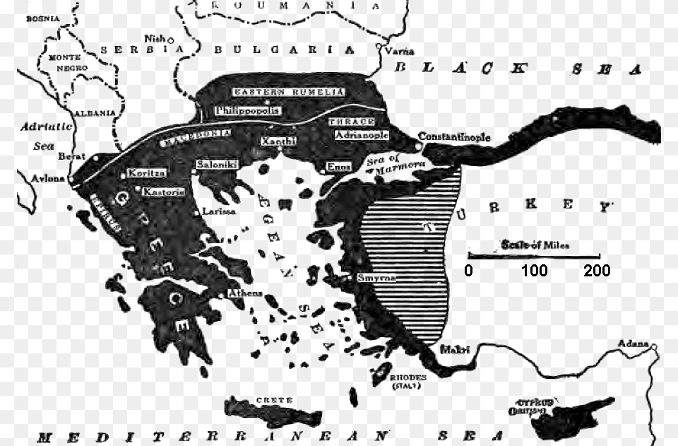 Parispeace Venizelos Map Megali Idea, Firearm, Weapon Png Image