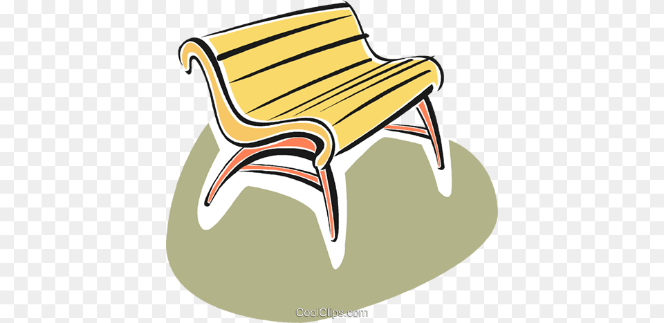 Park Bench Royalty Vector Clip Art Illustration, Furniture, Park Bench, Smoke Pipe Free Transparent Png
