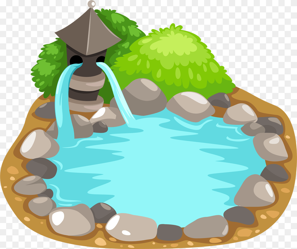 Park Clipart Top View Koi Pond Clipart, Pool, Water, Nature, Outdoors Free Transparent Png