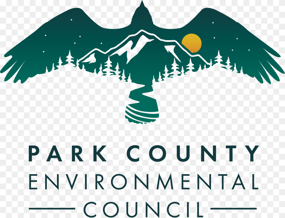 Park County Environmental Council Logo, Animal, Bird, Flying, Vulture Free Png