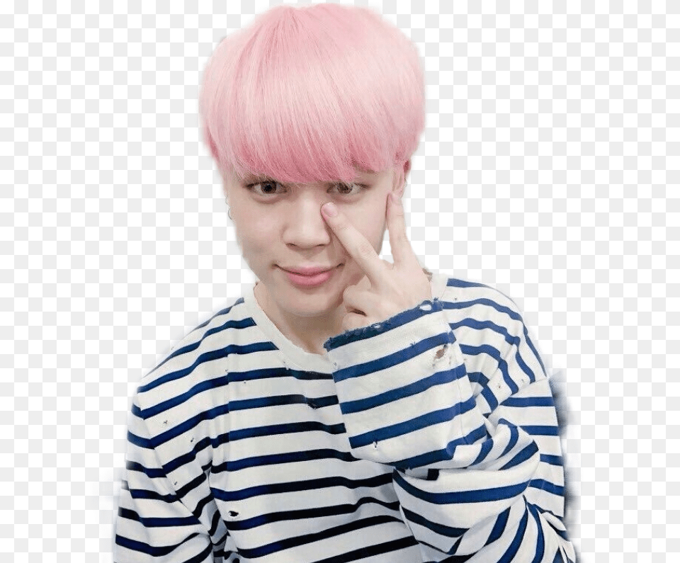 Park Jimin Korean Boy Band Hair, Person, Adult, Female, Woman Png Image