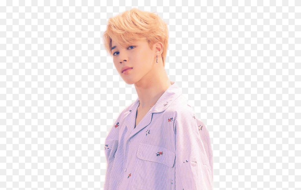 Park Jimin Photoshoot Posted By Michelle Thompson Bts Jimin Love Yourself Her, Accessories, Person, Jewelry, Hair Png Image