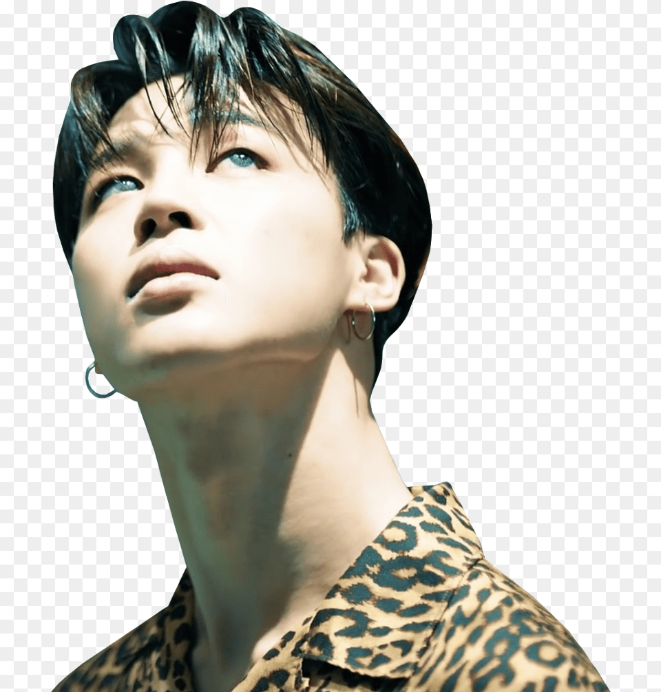 Park Jimin Sticker Jimin Fake Love, Body Part, Face, Head, Neck Png