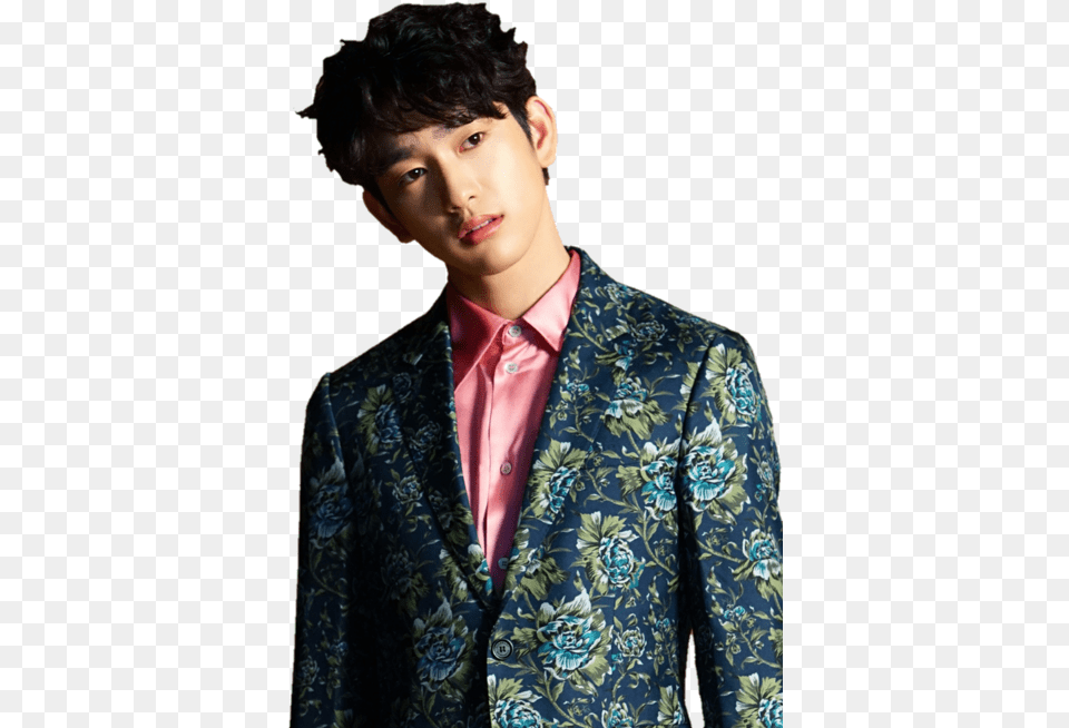 Park Jinyoung Curly Hair, Accessories, Jacket, Formal Wear, Suit Png