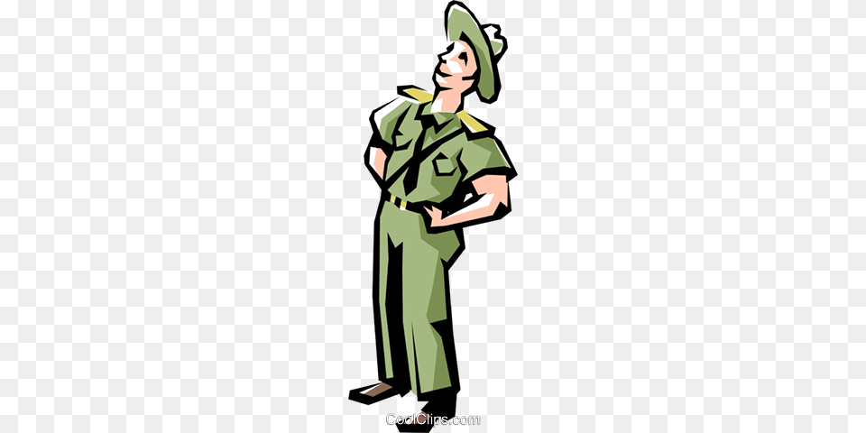 Park Ranger Royalty Vector Clip Art Illustration, Adult, Person, Woman, Female Free Png