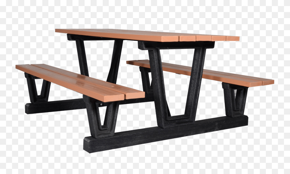 Park Series Picnic Table, Bench, Furniture, Wood, Dining Table Free Png Download