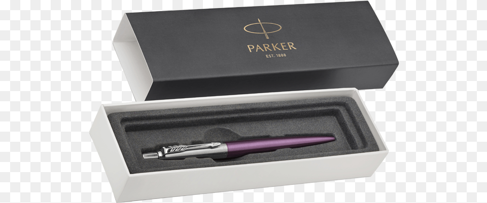 Parker Victoria Violet Ct Dugopis Parker Jotter Stainless Steel Ct, Pen Free Png Download