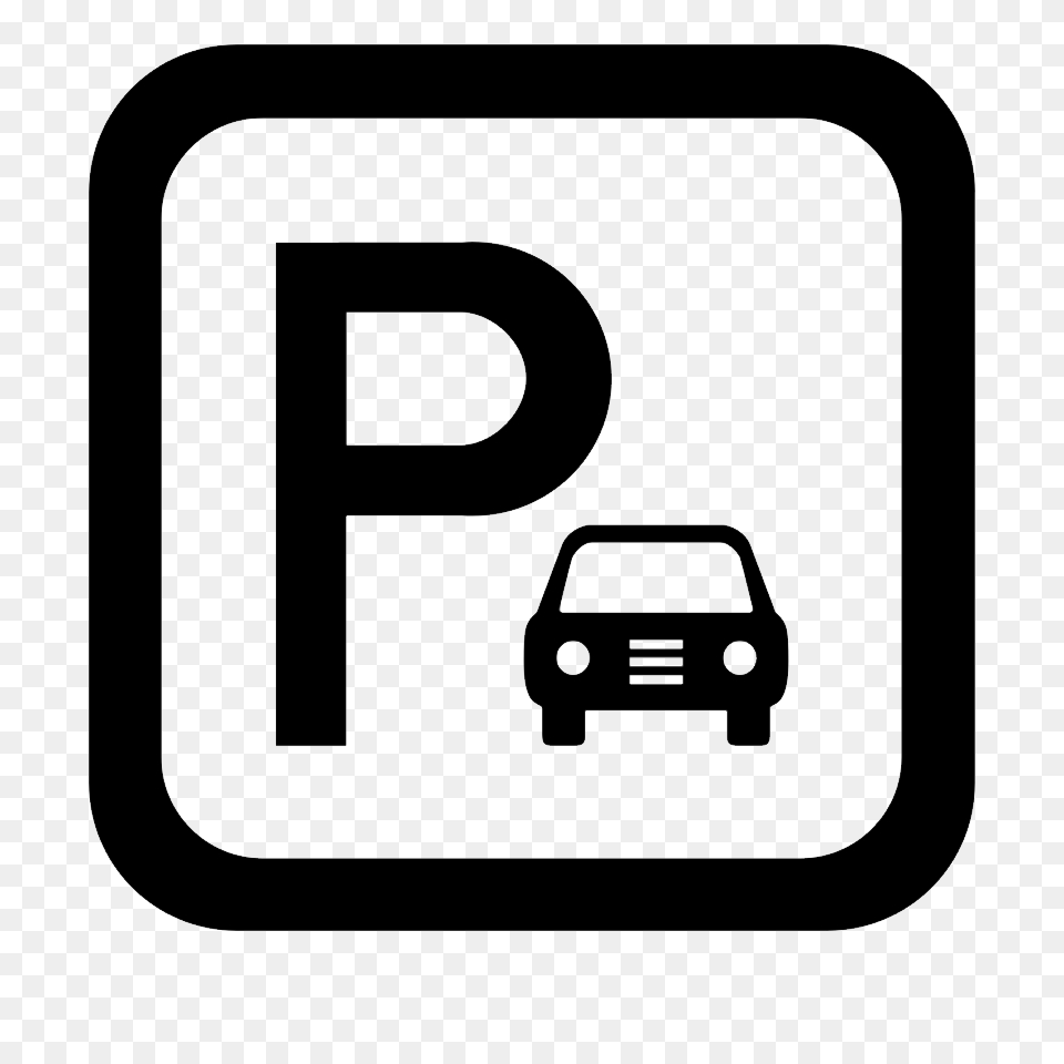 Parking, Car, Transportation, Vehicle, Text Png