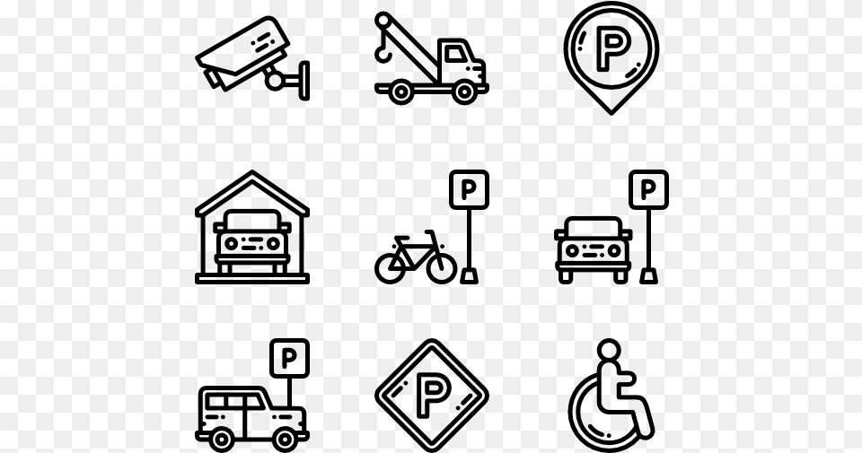 Parking, Gray Png Image