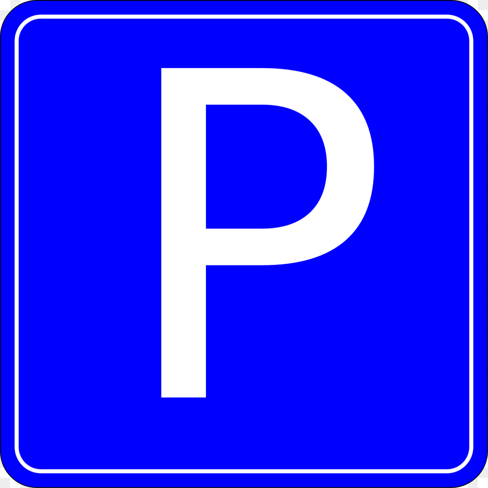 Parking, Sign, Symbol, Number, Text Free Png Download