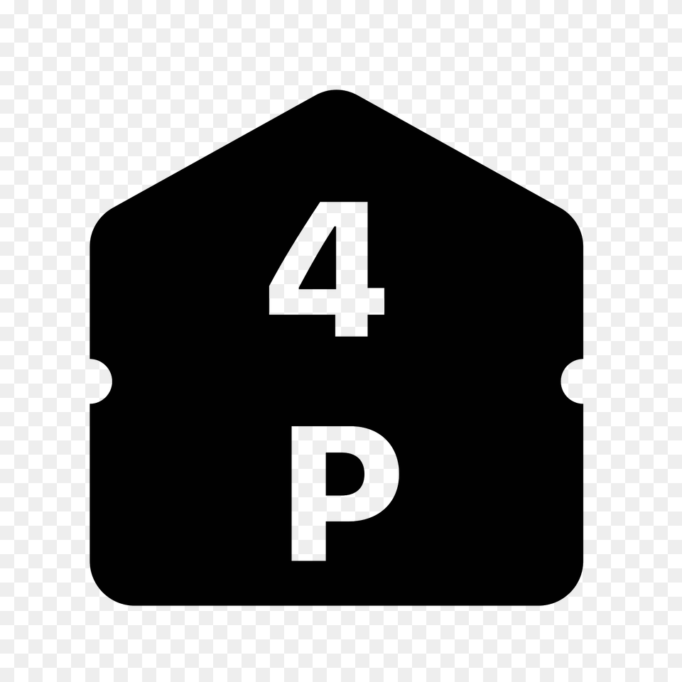 Parking And Floor Icon, Gray Free Png Download