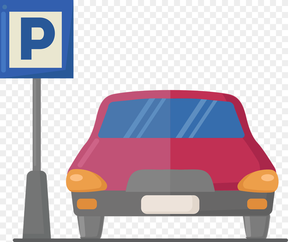 Parking Lot Clipart, License Plate, Transportation, Vehicle, Car Png Image