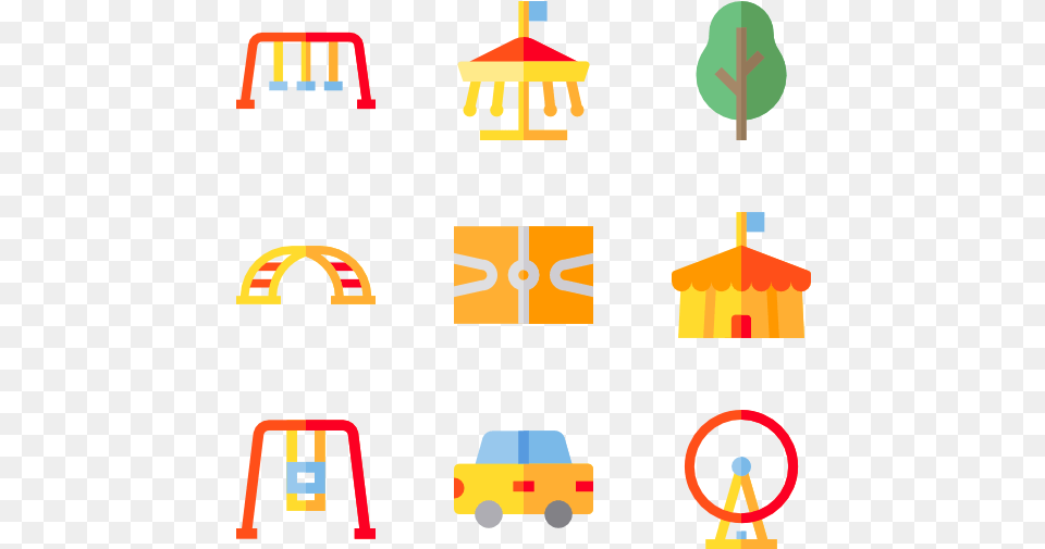 Parking Lot Clipart Icon, Outdoors, Play Area, Car, Transportation Free Transparent Png