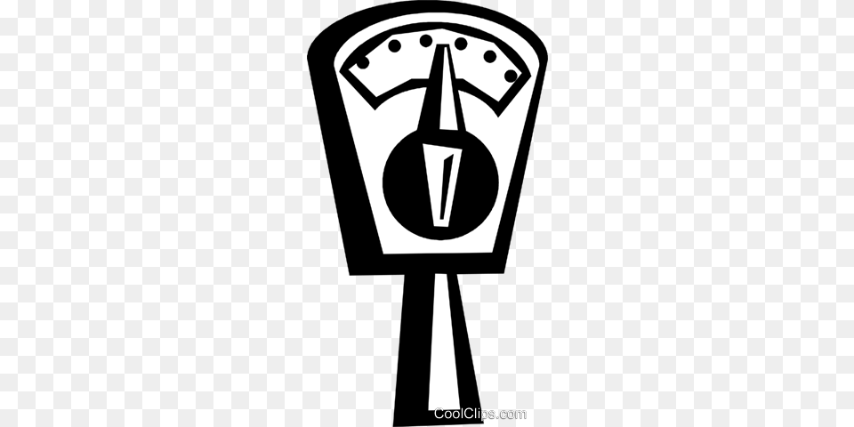 Parking Meter Royalty Vector Clip Art Illustration, Weapon Free Transparent Png