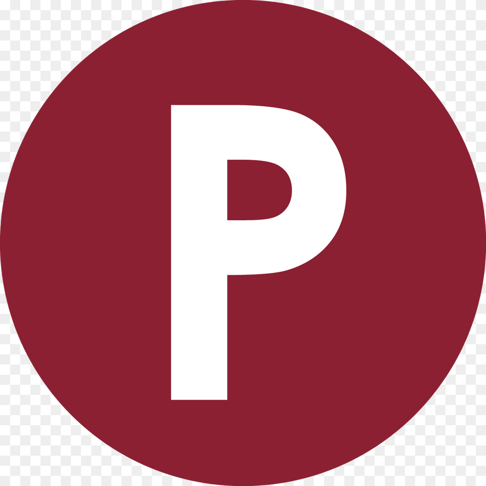 Parking Parking Icon Circle, Maroon, Text, Disk Png Image